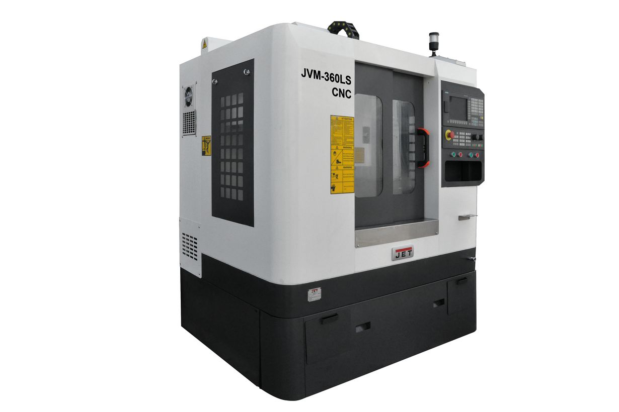 Компактный фрезерный обрабатывающий центр с ЧПУ JVM-360LS CNC с поворотным столом 125 мм